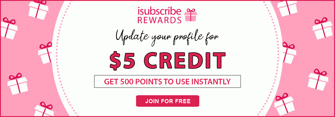 Update your profile and receive 500 points instantly